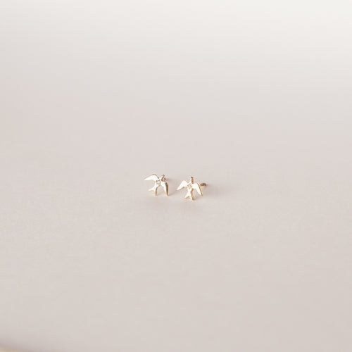 Phoenix Baby Earrings with Zircons
