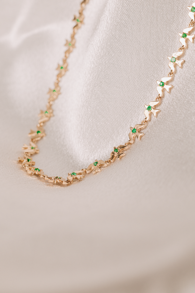 Full phoenix necklace